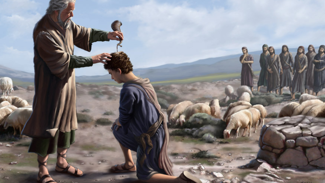 Samuel-Anoints-David