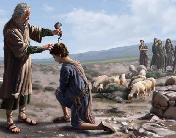 Samuel-Anoints-David